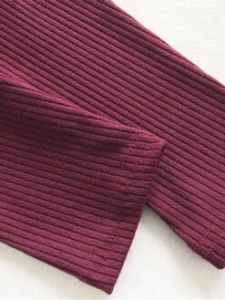 Women's Plus Size Curve Casual Dress Sweater Dress Sheath Dress Plain Midi Dress Long Sleeve Button Split Stand Collar Fashion Daily Black Wine Fall Winter XL XXL 3XL 4XL 5XL -HAYz Clothing Shop ucffbr1694151467128