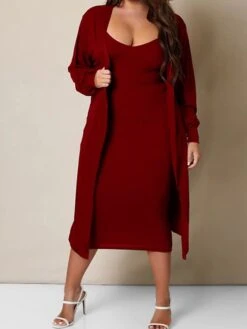 Women's Two Piece Dress Set Casual Dress Skirt Set Home Daily Fashion Streetwear Ribbed Midi Dress Crew Neck Long Sleeve Plain Slim Black White Wine Fall Winter S M L XL XXL 37 Women's Two Piece Dress Set Casual Dress Skirt Set Home Daily Fashion Streetwear Ribbed Midi Dress Crew Neck Long Sleeve Plain Slim Black White Wine Fall Winter S M L XL XXL -HAYz Clothing Shop ucwzwy1697597310325