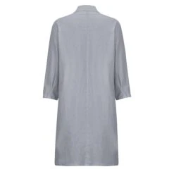 Women's Shirt Dress Casual Dress Cotton Linen Dress Midi Dress Cotton Blend Simple Basic Home Street Daily Shirt Collar Pocket Long Sleeve Summer Spring Fall 2023 Loose Fit Black White Yellow Pure 30 Women's Shirt Dress Casual Dress Cotton Linen Dress Midi Dress Cotton Blend Simple Basic Home Street Daily Shirt Collar Pocket Long Sleeve Summer Spring Fall 2023 Loose Fit Black White Yellow Pure -HAYz Clothing Shop ulfpei1667485087801