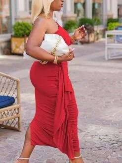 Women‘s Plus Size Curve Party Dress Solid Color One Shoulder Split Long Sleeve Spring Summer Stylish Work Elegant Prom Dress Maxi Long Dress Party Date Dress 20 Women‘s Plus Size Curve Party Dress Solid Color One Shoulder Split Long Sleeve Spring Summer Stylish Work Elegant Prom Dress Maxi Long Dress Party Date Dress -HAYz Clothing Shop usgzub1663320327403