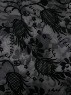 Women's Plus Size Curve Party Dress Black Dress Formal Dress Plain Long Dress Maxi Dress Long Sleeve Lace Stand Collar Fashion Party Black Fall Winter XL XXL 3XL 4XL -HAYz Clothing Shop uuvnwk1694151487799