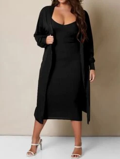 Women's Two Piece Dress Set Casual Dress Skirt Set Home Daily Fashion Streetwear Ribbed Midi Dress Crew Neck Long Sleeve Plain Slim Black White Wine Fall Winter S M L XL XXL 32 Women's Two Piece Dress Set Casual Dress Skirt Set Home Daily Fashion Streetwear Ribbed Midi Dress Crew Neck Long Sleeve Plain Slim Black White Wine Fall Winter S M L XL XXL -HAYz Clothing Shop uxzeiq1697597307057