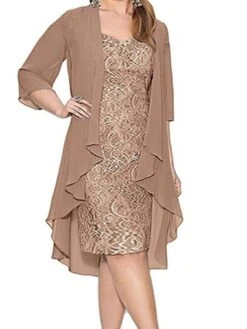 Women‘s Plus Size Curve Party Dress Solid Color Crew Neck Lace 3/4 Length Sleeve Spring Fall Elegant Midi Dress Formal Party Dress 8 Women‘s Plus Size Curve Party Dress Solid Color Crew Neck Lace 3/4 Length Sleeve Spring Fall Elegant Midi Dress Formal Party Dress -HAYz Clothing Shop uzhfwt1638266110127
