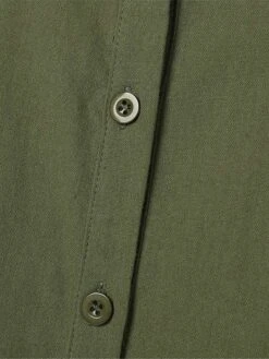 Women's Shirt Dress Casual Dress Cotton Linen Dress Maxi Long Dress Cotton Basic Classic Outdoor Daily Vacation Shirt Collar Button Split Long Sleeve Summer Spring Fall 2023 Loose Fit Wine Navy Blue -HAYz Clothing Shop veiwqy1690882249374