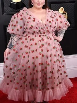 Women‘s Plus Size Curve Holiday Dress Print V Neck Print Half Sleeve Fall Spring Prom Dress Maxi Long Dress Party Daily Dress Graphic 7 Women‘s Plus Size Curve Holiday Dress Print V Neck Print Half Sleeve Fall Spring Prom Dress Maxi Long Dress Party Daily Dress Graphic -HAYz Clothing Shop vftwnh1621231328595