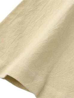 Women's Casual Dress Cotton Linen Dress White Dress Maxi Long Dress Cotton Blend Basic Casual Outdoor Daily Crew Neck Split Long Sleeve Spring Fall Autumn 2023 Loose Fit White Khaki Pure Color S M L -HAYz Clothing Shop vkgzjy1673599044522