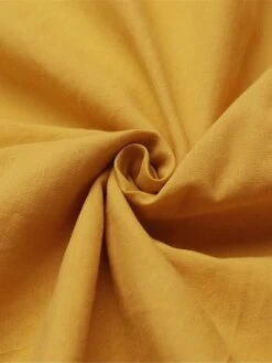 Women's Casual Dress Cotton Linen Dress Maxi Long Dress Polyester Basic Classic Outdoor Daily Vacation Crew Neck Ruched Pocket Short Sleeve Summer Spring 2023 Loose Fit Black Yellow Pink Plain M L XL -HAYz Clothing Shop vobeye1691067923526