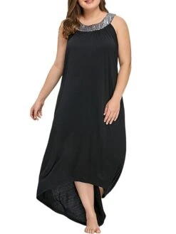 Women‘s Plus Size Curve Party Dress Sequin Dress Sheath Dress Color Block Long Dress Maxi Dress Sleeveless Plus High Low Crew Neck Modern Party Black Wine Summer Spring XL XXL 3XL 4XL 5XL 16 Women‘s Plus Size Curve Party Dress Sequin Dress Sheath Dress Color Block Long Dress Maxi Dress Sleeveless Plus High Low Crew Neck Modern Party Black Wine Summer Spring XL XXL 3XL 4XL 5XL -HAYz Clothing Shop vqgcjx1677655637519