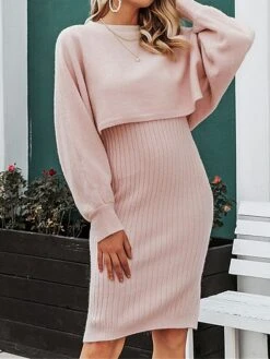 Women's Two Piece Dress Set Casual Dress Skirt Set Daily Going Out Fashion Streetwear Print Mini Dress Crew Neck Long Sleeve Plain Regular Fit Black Yellow Light Green Fall Winter M 21 Women's Two Piece Dress Set Casual Dress Skirt Set Daily Going Out Fashion Streetwear Print Mini Dress Crew Neck Long Sleeve Plain Regular Fit Black Yellow Light Green Fall Winter M -HAYz Clothing Shop vwavzl1693295676397