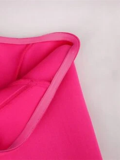 Women's Plus Size Curve Party Dress Bodycon Sheath Dress Plain Long Dress Maxi Dress Long Sleeve Bow V Neck Fashion Party Fuchsia Fall Winter XL XXL 3XL 4XL -HAYz Clothing Shop vymbnk1694425974147