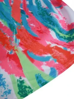 Women's Shirt Dress Casual Dress Swing Dress Midi Dress Daily Holiday Vacation Polyester Stylish Modern Shirt Collar High Low Dress Print Long Sleeve Summer Spring 2022 Loose Fit Black Red Blue -HAYz Clothing Shop waianc1683610858670