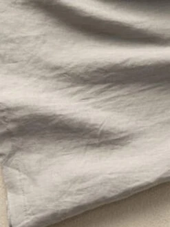 Women's Casual Dress Cotton Linen Dress A Line Dress Midi Dress Cotton Blend Basic Casual Outdoor Vacation Shirt Collar Pocket Short Sleeve Summer Spring 2023 Regular Fit Red Green Gray Plain M L XL -HAYz Clothing Shop wektao1682673453490