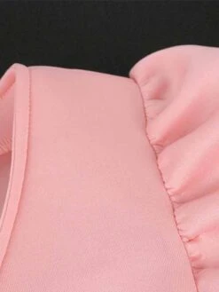 Women‘s Plus Size Curve Party Dress Solid Color V Neck Half Sleeve Spring Fall Elegant Formal Knee Length Dress Formal Party Dress -HAYz Clothing Shop wswvhf1665286575903