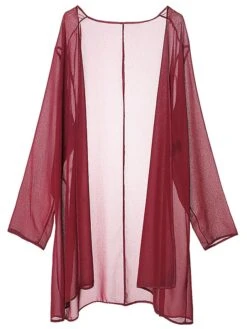 Women's Dress Set Two Piece Dress Church Dress Midi Dress Light Pink Black Wine Long Sleeve Pure Color Chiffon Summer Spring Crew Neck Stylish Winter Dress Fall Dress 2023 XL XXL 3XL 4XL 5XL -HAYz Clothing Shop wyqwfd1638868490210