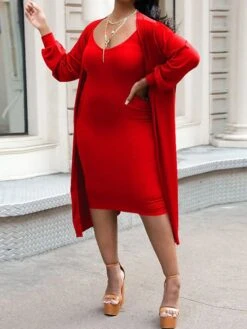 Women's Two Piece Dress Set Casual Dress Skirt Set Home Daily Fashion Streetwear Ribbed Midi Dress Crew Neck Long Sleeve Plain Slim Black White Wine Fall Winter S M L XL XXL 24 Women's Two Piece Dress Set Casual Dress Skirt Set Home Daily Fashion Streetwear Ribbed Midi Dress Crew Neck Long Sleeve Plain Slim Black White Wine Fall Winter S M L XL XXL -HAYz Clothing Shop xlvaew1697597301883