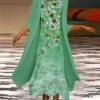 Women's Two Piece Dress Set Casual Dress Chiffon Dress Outdoor Office Fashion Casual Print Midi Dress Crew Neck 3/4 Length Sleeve Floral Loose Fit Blue Green Summer Spring M L XL XXL 3XL