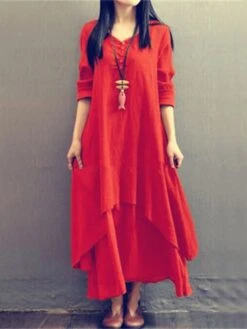 Women's Casual Dress Cotton Dress Swing Dress Maxi Long Dress Cotton Stylish Casual Winter Dress Daily Holiday V Neck Button Layered Long Sleeve Summer Spring Fall 2022 Loose Fit Black White Yellow 21 Women's Casual Dress Cotton Dress Swing Dress Maxi Long Dress Cotton Stylish Casual Winter Dress Daily Holiday V Neck Button Layered Long Sleeve Summer Spring Fall 2022 Loose Fit Black White Yellow -HAYz Clothing Shop ychytr1657786370420