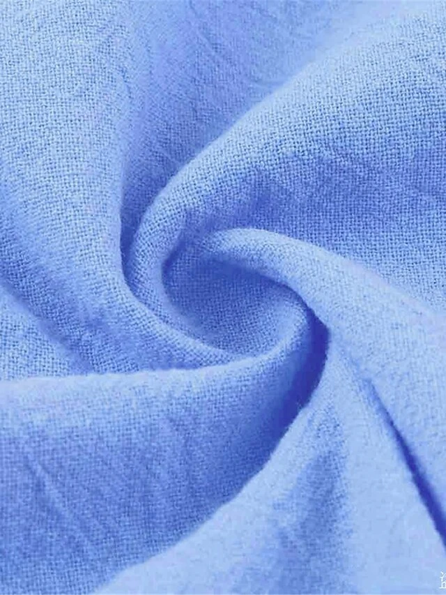 Women's Casual Dress Cotton Linen Dress Swing Dress Midi Dress Polyester Basic Classic Outdoor Daily Vacation Crew Neck Pocket Short Sleeve Summer Spring 2023 Loose Fit Black Yellow Blue Plain M L XL 2 Women's Casual Dress Cotton Linen Dress Swing Dress Midi Dress Polyester Basic Classic Outdoor Daily Vacation Crew Neck Pocket Short Sleeve Summer Spring 2023 Loose Fit Black Yellow Blue Plain M L XL - Image 2