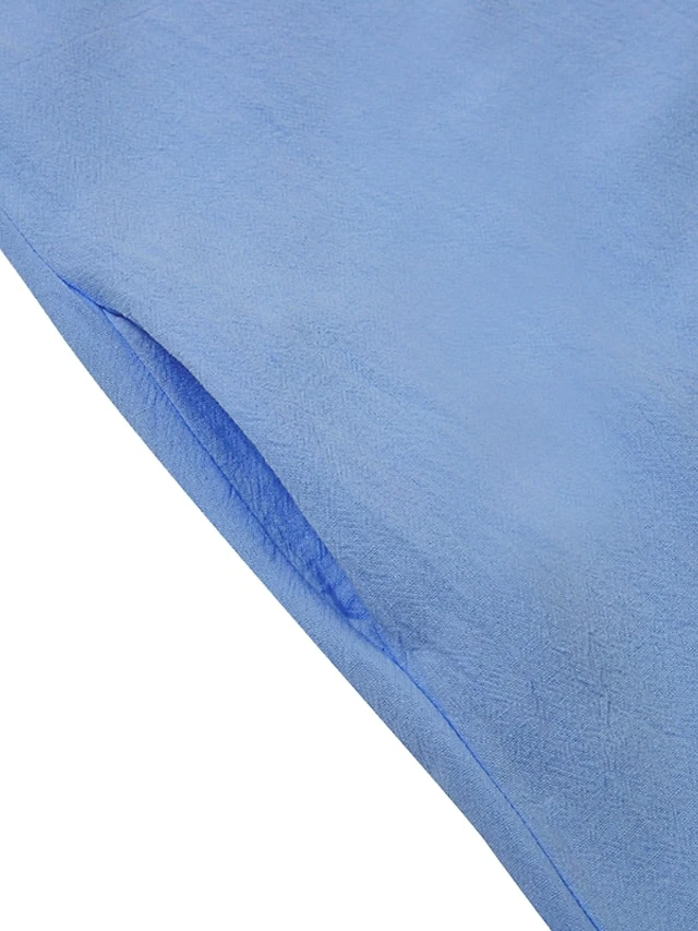 Women‘s Casual Dress Cotton Dress Shift Dress Midi Dress Green Blue Pink Sleeveless Pure Color Spring Summer V Neck Basic Daily Weekend Loose Fit 2023 S M L XL XXL 3XL 4XL 17 Women‘s Casual Dress Cotton Dress Shift Dress Midi Dress Green Blue Pink Sleeveless Pure Color Spring Summer V Neck Basic Daily Weekend Loose Fit 2023 S M L XL XXL 3XL 4XL - Image 17