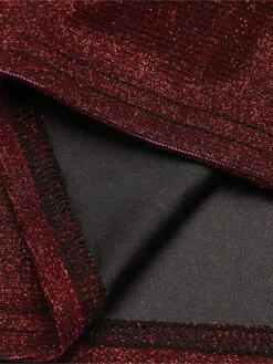 Women's Plus Size Curve Party Dress Sheath Dress Burgundy Dress Solid Color Plain Long Dress Maxi Dress Long Sleeve V Neck Fashion Party Black Wine Fall Winter L XL XXL 3XL 4XL -HAYz Clothing Shop ywfucq1695018865499