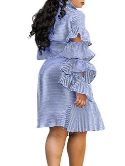 Women's Shirt Dress Sheath Dress Midi Dress Winter Dress Daily Vacation Polyester Cotton Blend Fashion Casual Shirt Collar Lace Up Ruched Long Sleeve Summer Spring Fall 2022 Regular Fit Red Light Blue 15 Women's Shirt Dress Sheath Dress Midi Dress Winter Dress Daily Vacation Polyester Cotton Blend Fashion Casual Shirt Collar Lace Up Ruched Long Sleeve Summer Spring Fall 2022 Regular Fit Red Light Blue -HAYz Clothing Shop ywwzbl1634352965483