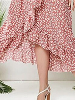 Women's Plus Size Curve Work Dress Swing Dress Semi Formal Dress Fashion Midi Dress Lace Up Ruffle V Neck Long Sleeve Floral Loose Fit Pink Fall Winter L XL XXL 3XL 4XL 13 Women's Plus Size Curve Work Dress Swing Dress Semi Formal Dress Fashion Midi Dress Lace Up Ruffle V Neck Long Sleeve Floral Loose Fit Pink Fall Winter L XL XXL 3XL 4XL -HAYz Clothing Shop yyikom1693300512007