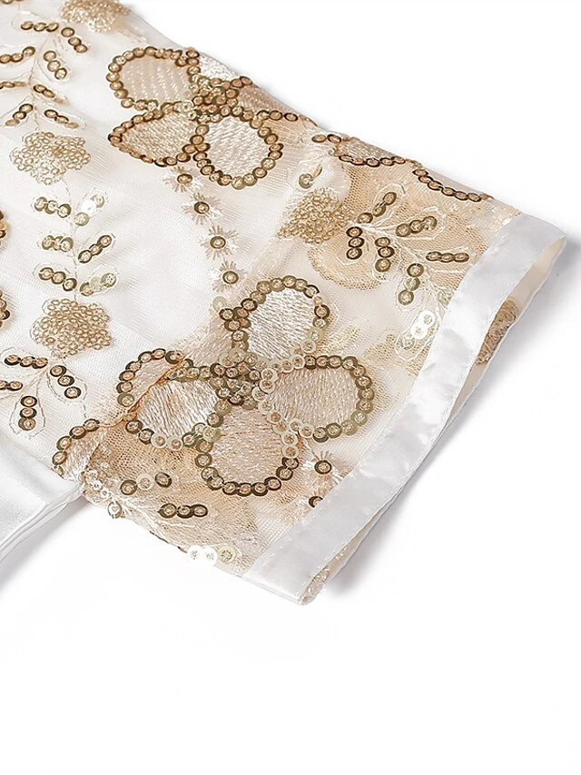 Women‘s Plus Size Curve Party Dress Color Block Off Shoulder Print 3/4 Length Sleeve Spring Fall Stylish Prom Dress Maxi Long Dress Party Daily Dress 5 Women‘s Plus Size Curve Party Dress Color Block Off Shoulder Print 3/4 Length Sleeve Spring Fall Stylish Prom Dress Maxi Long Dress Party Daily Dress - Image 5