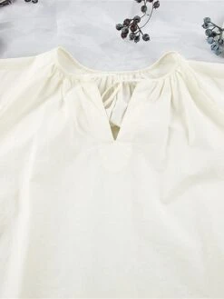 Women's Casual Dress Cotton Linen Dress Mini Dress Cotton Basic Casual Home Daily Vacation V Neck Pocket Short Sleeve Fall Autumn 2023 Loose Fit Apricot Plain S M L 20 Women's Casual Dress Cotton Linen Dress Mini Dress Cotton Basic Casual Home Daily Vacation V Neck Pocket Short Sleeve Fall Autumn 2023 Loose Fit Apricot Plain S M L -HAYz Clothing Shop zlayns1692936442154