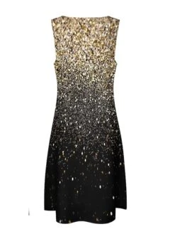 Women's Casual Dress Dress Set Two Piece Dress Midi Dress Pink Blue Gold 3/4 Length Sleeve Ombre Print Summer Spring Crew Neck Fashion 2023 S M L XL XXL 3XL -HAYz Clothing Shop zpzipf1671788812599